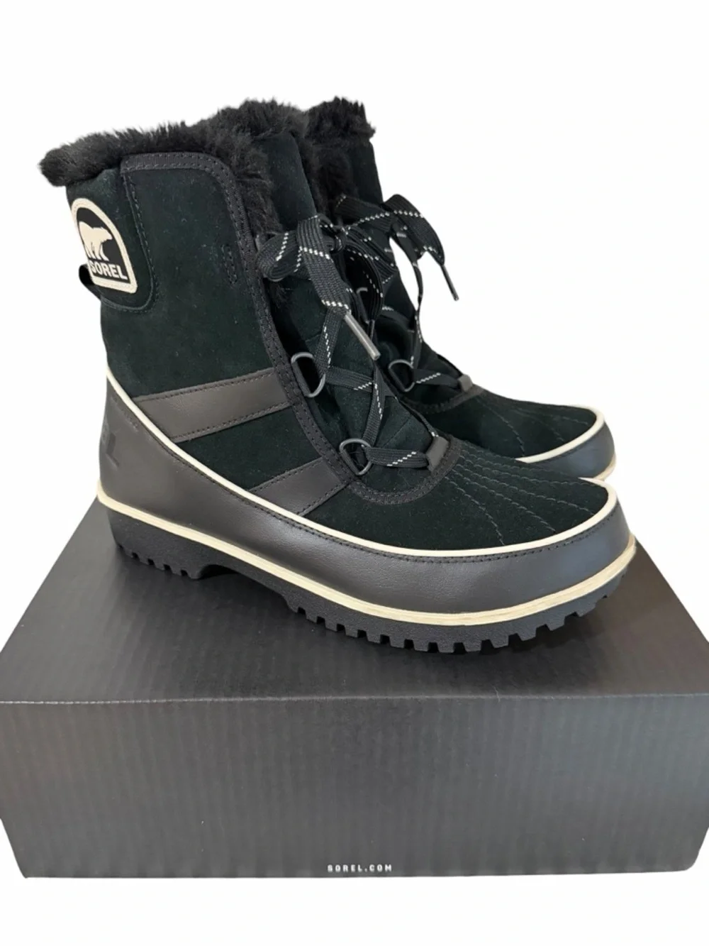 NEW Sorel Tivoli II Boots Black Size 9.5